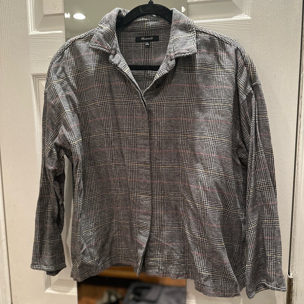 Madewell flannel size medium